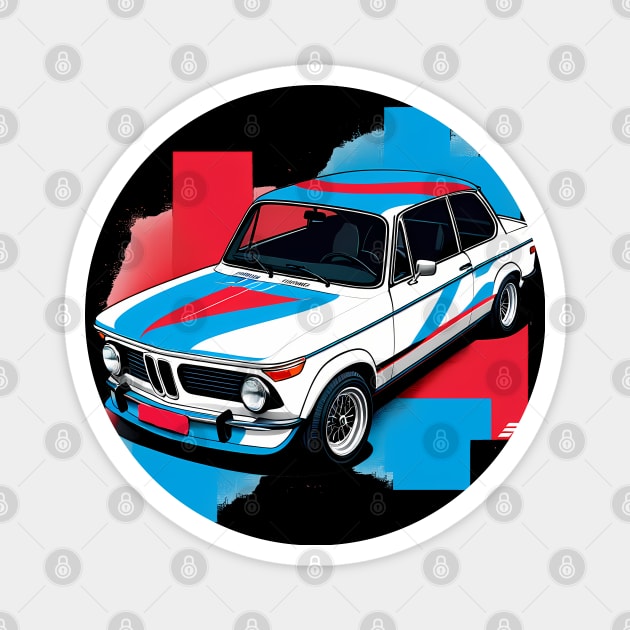 BMW 2002 Turbo Magnet by TaevasDesign